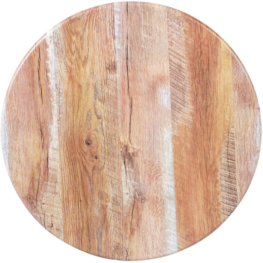 Seamless Round Table Top Barn Wood 30" |  TT30RBARNWOOD Makfry