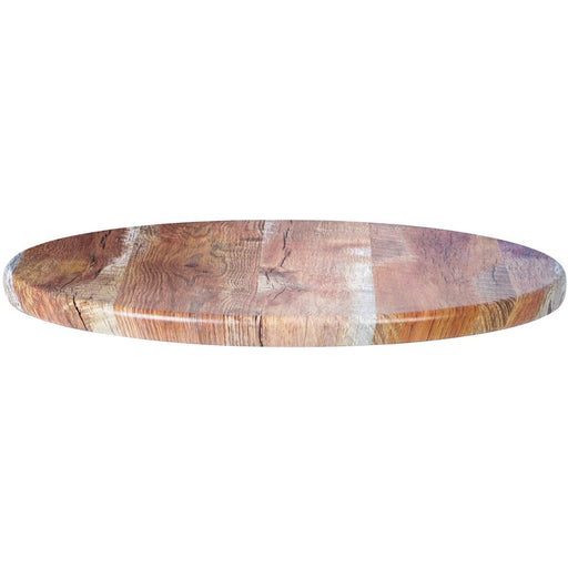 Seamless Round Table Top Barn Wood 30" |  TT30RBARNWOOD Makfry
