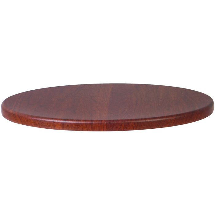 Seamless Round Table Top Mahogany Wood 30" |  TT30RMAHOGANYWOOD Makfry