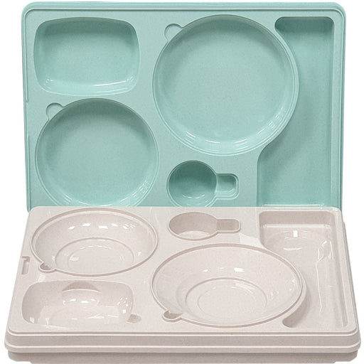 Professional Thermo Meal Tray with 5 Compartments |  TT5N Makfry