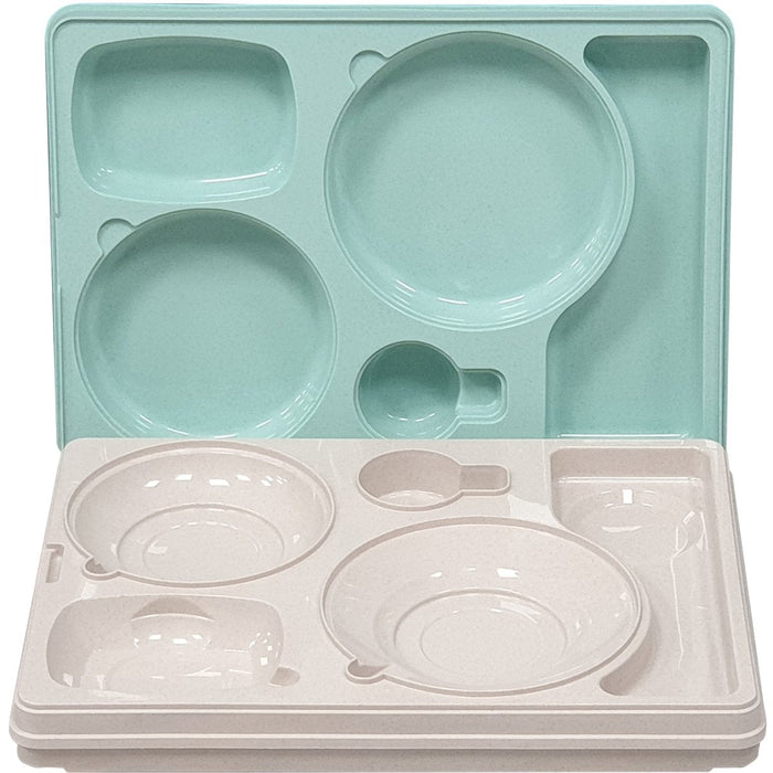 Professional Thermo Meal Tray with 5 Compartments |  TT5N Makfry