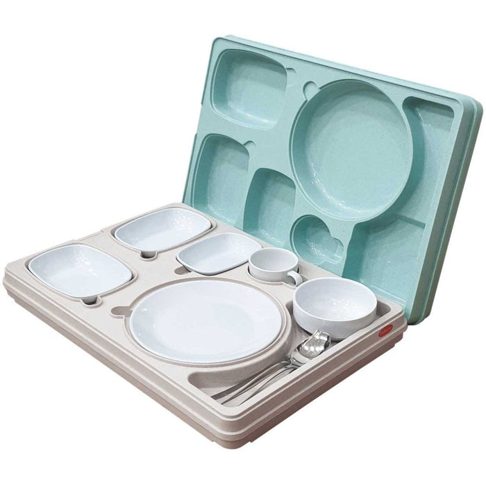 Professional Thermo Meal Tray with 6 Compartments |  TT6N Makfry