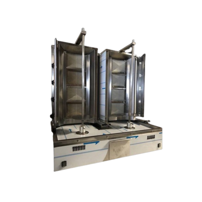 Giros Machine Twin Doner Machine - 2x4 Burner — Canmac Catering Equipment
