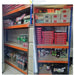 Industrial Shelving Unit Heavy duty 1525x455x1980mm 4 shelves 400 kg/shelf Powder coated steel |  TY4551525 Makfry