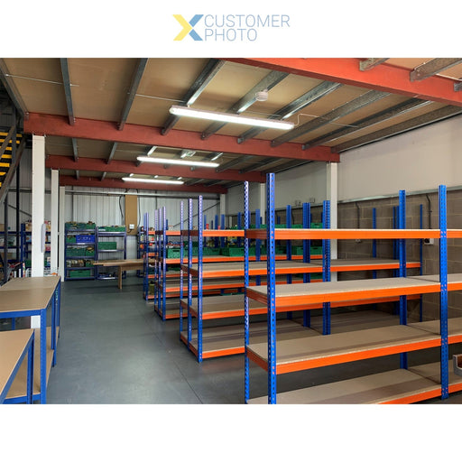 Garage Work Bench Heavy duty 1200x600x900mm 2 shelves 300 kg/shelf Powder coated steel |  WBS12060 Makfry