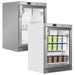 Tefcold UF200VG Glass Door Display Freezer Stainless Glass Door Canmac
