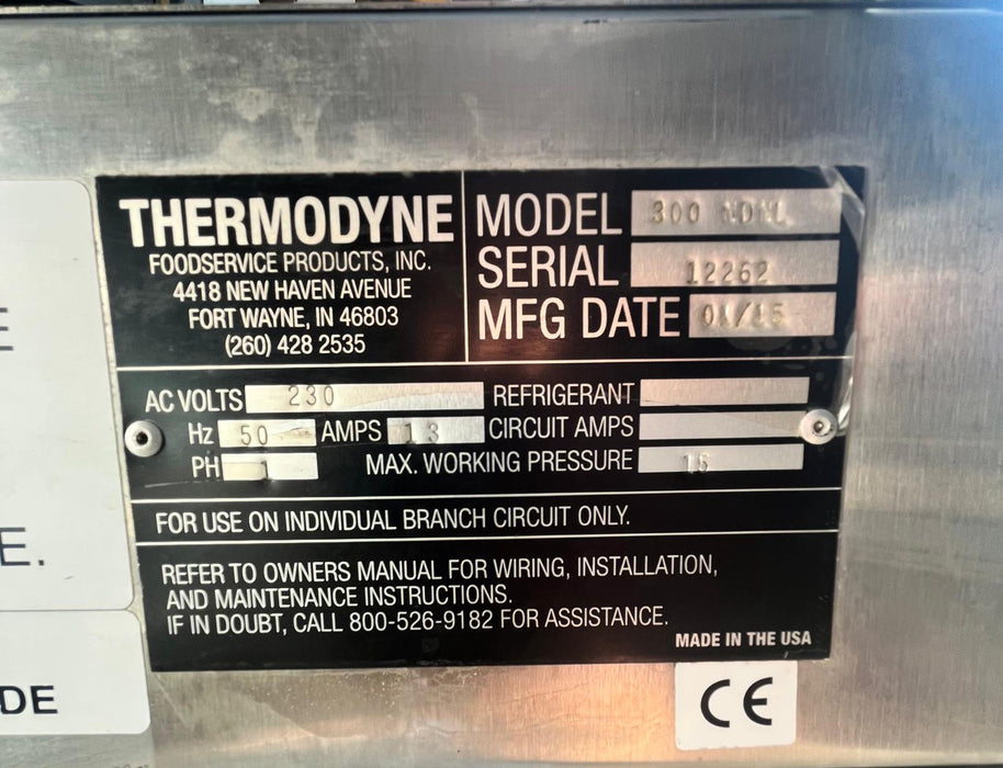 Thermodyne’s 300NDNL Cooking and Hot-Hold Unit 5-shelf - Refurbished