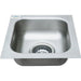 Undermount Sink 1 bowl Stainless steel |  UMSB1DB090905318 Makfry