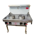 2 Burner Chinese Wok Cooker – Heavy Duty Commercial Wok Range for Chinese & Thai Restaurants (Pre-Order) Canmac Catering Equipment