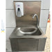 Commercial Hand Wash Sink Knee Control Stainless Steel |  Vhwr43 Makfry