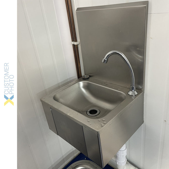 Commercial Hand Wash Sink Knee Control Stainless Steel |  Vhwr43 Makfry