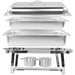 Chafing Dish GN1/1 Stainless steel 9 litres |  VICCDSV9A1 Makfry