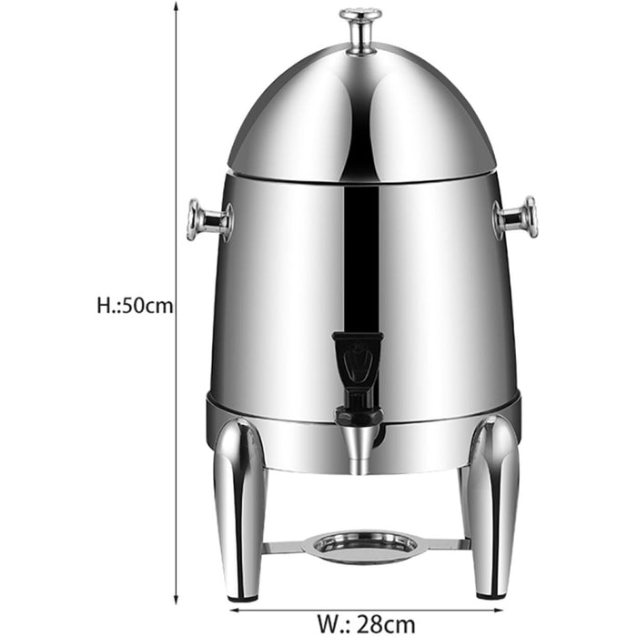 Commercial Stainless steel Juice Dispenser 12 litres |  VICJDESS12 Makfry