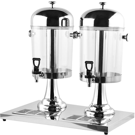 Commercial Juice Dispenser 2x8 litres |  VICJDQ16 Makfry