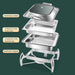 Chafing dish Glass lid Stainless steel 7 litres GN1/1 |  VICLH2103 Makfry