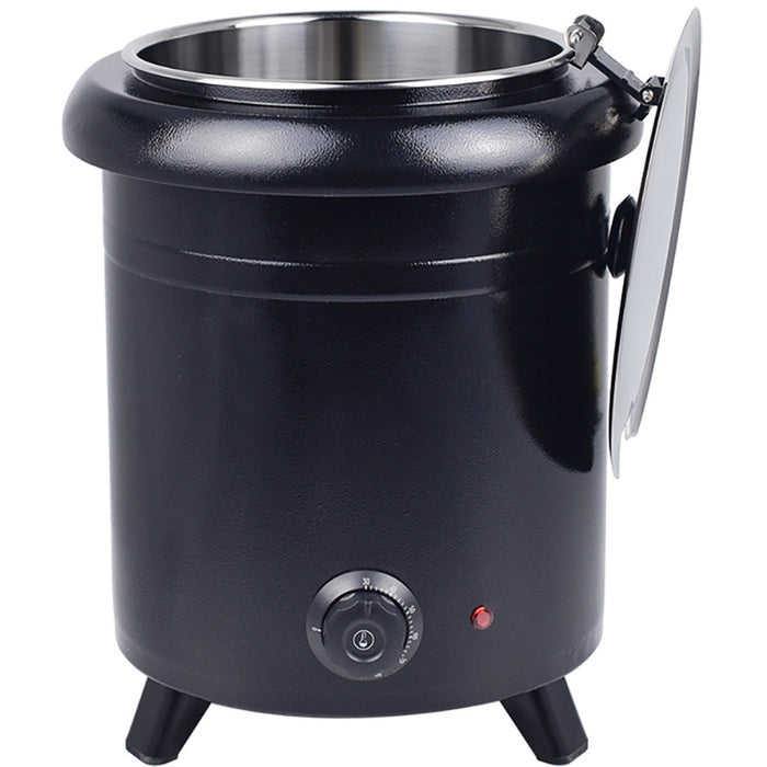 Commercial Soup kettle Black 10 litres |  VICSWI10 Makfry