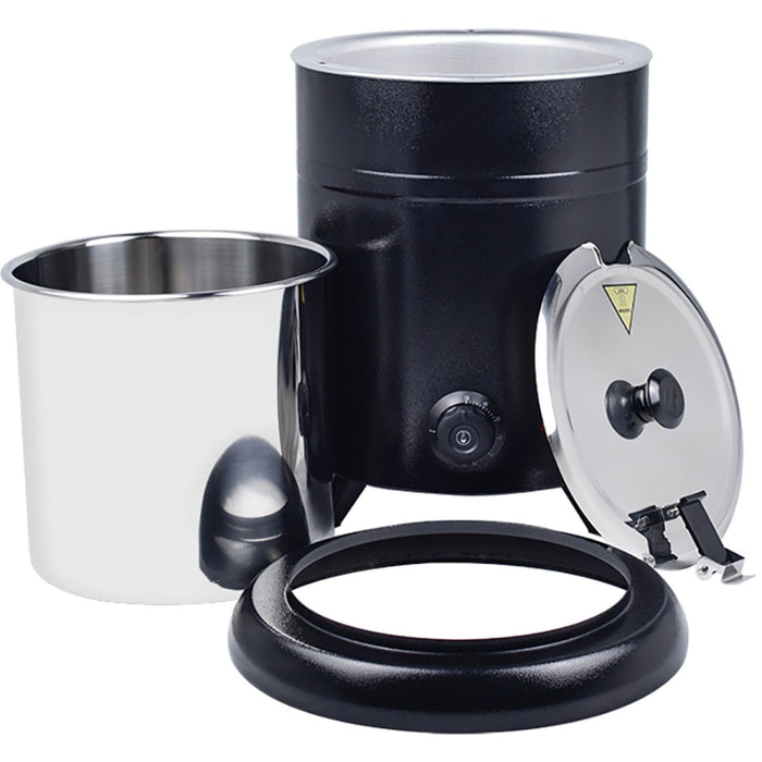 Commercial Soup kettle Black 10 litres |  VICSWI10 Makfry