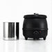 Soup kettle Black 10 litres |  VICSWQ10 Makfry