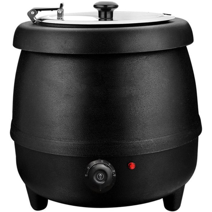 Soup kettle Black 10 litres |  VICSWQ10 Makfry
