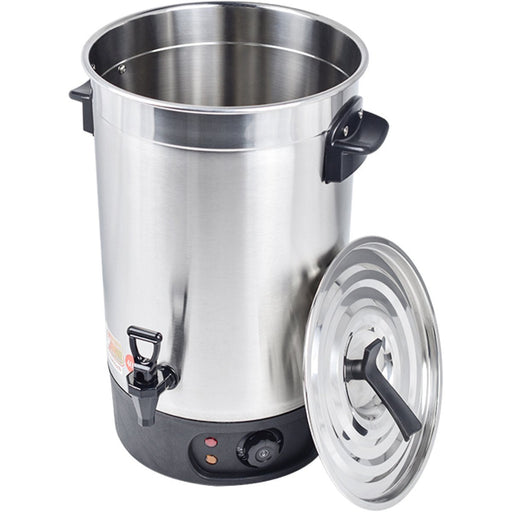 Commercial Water Boiler Single wall 30 litres Stainless steel |  VICWBP30 Makfry