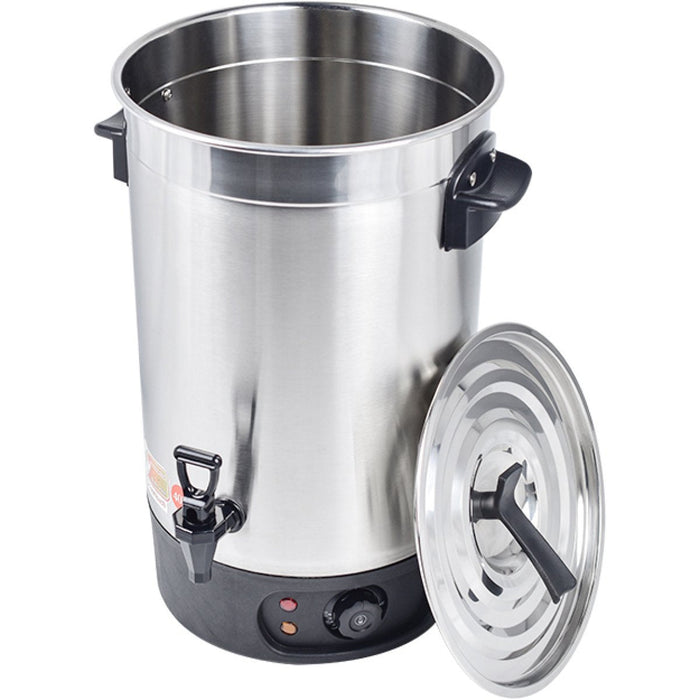 Commercial Water Boiler Single wall 70 litres Stainless steel |  VICWBP70 Makfry