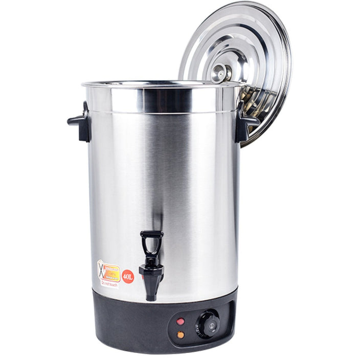 Commercial Water Boiler Single wall 70 litres Stainless steel |  VICWBP70 Makfry
