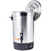 Commercial Water Boiler Single wall 50 litres Stainless steel |  VICWBP50 Makfry