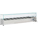 Refrigerated Servery Prep Top 1800mm 9x Gn1/4 Depth 330mm | Thv1800/330 Makfry