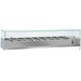 Refrigerated Servery Prep Top 9x Gn1/3 2000x395x435mm Glass Top | Thv2000/380 Makfry