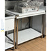 B GRADE Professional Work table Stainless steel Bottom shelf 1000x600x850mm |  VT106SL B GRADE Makfry