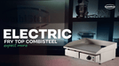 Combisteel Electric Counter Top Frying Griddle - 7455.1075 Combisteel