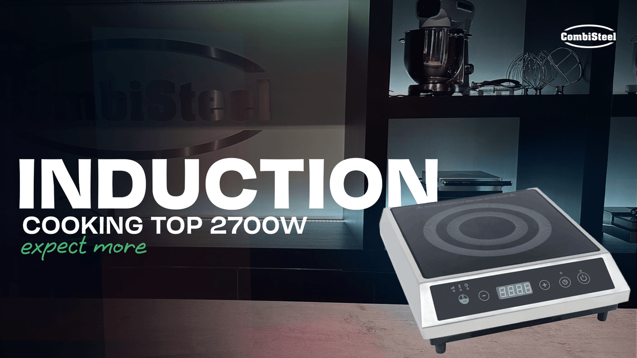 Combisteel 2700W Induction Cooking Top – Efficient and Precise Cooking