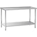 Professional Work table Stainless steel Undershelf 1800x600x900mm |  W218E60180 Makfry