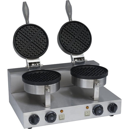Commercial Waffle Maker Double Round | Wb2 Makfry