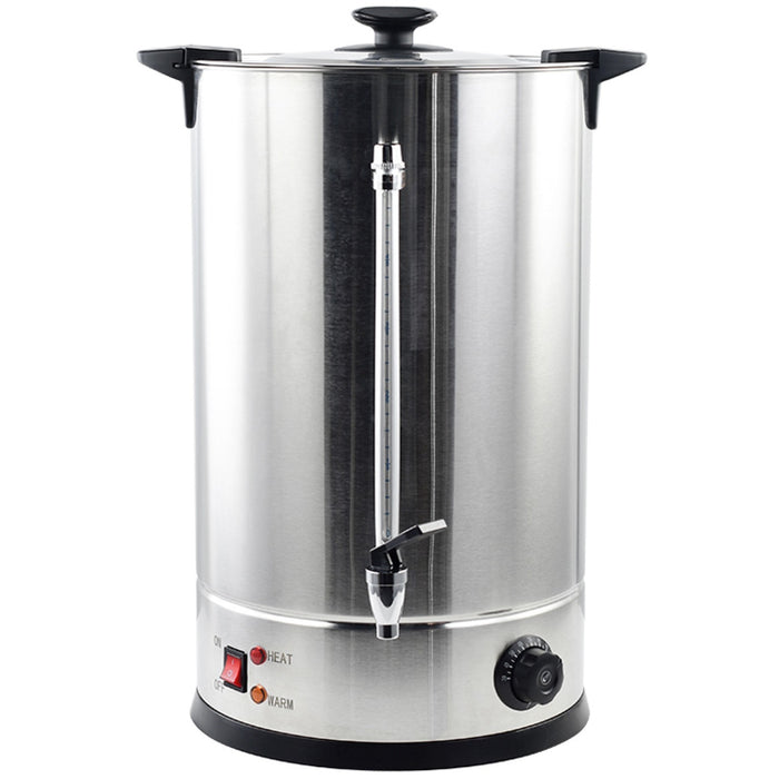 B GRADE Commercial Double wall Coffee Urn with Boil-dry protection 10 litres 1.6kW |  VICWBQ10 B GRADE