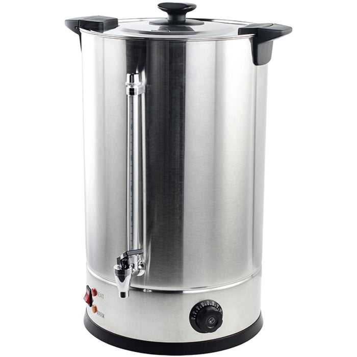 B GRADE Commercial Double wall Coffee Urn with Boil-dry protection 25 litres 1.6kW |  VICWBQ25 B GRADE