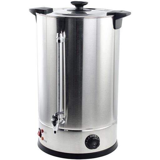 Commercial Water Boiler Double wall 35 litres Stainless steel |  VICWBW35 Makfry