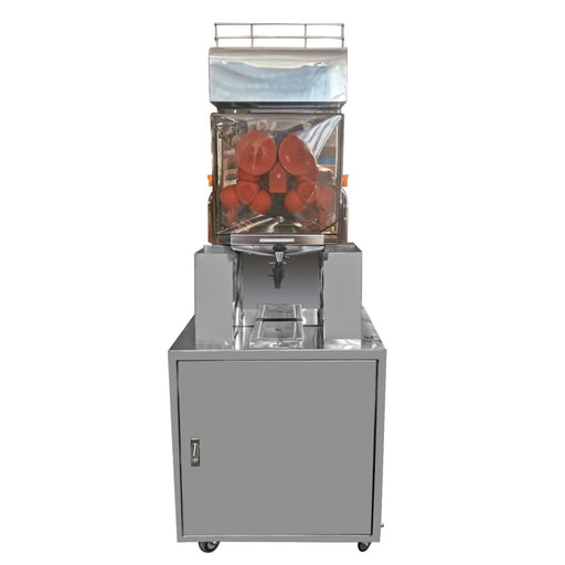 Professional Citrus Juicer 25 Oranges/Minute with Self Service Tap |  WDFOJ250SST Makfry