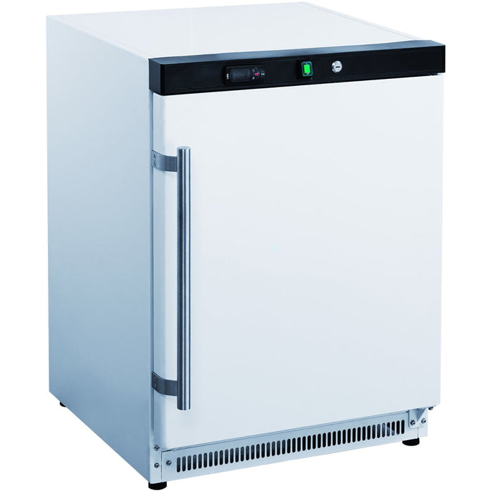 Commercial Refrigerator Undercounter 150 litres White Single door |  WR200 Makfry