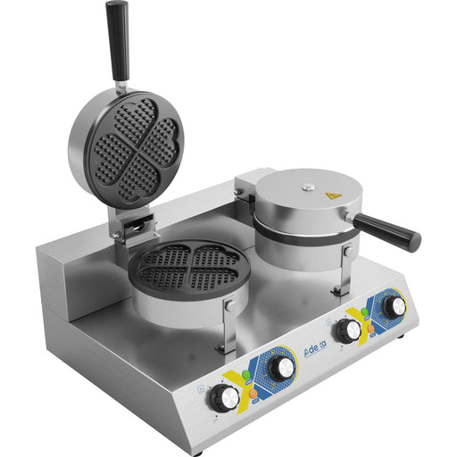 Commercial Waffle maker Double Round |  WF2207D Makfry