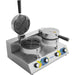 Commercial Waffle maker Double Round |  WF2207D Makfry