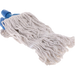 3 Piece Mop Set: Stainless Steel Pole, Blue Connector & Cloth Mop Head |  WH052 Makfry