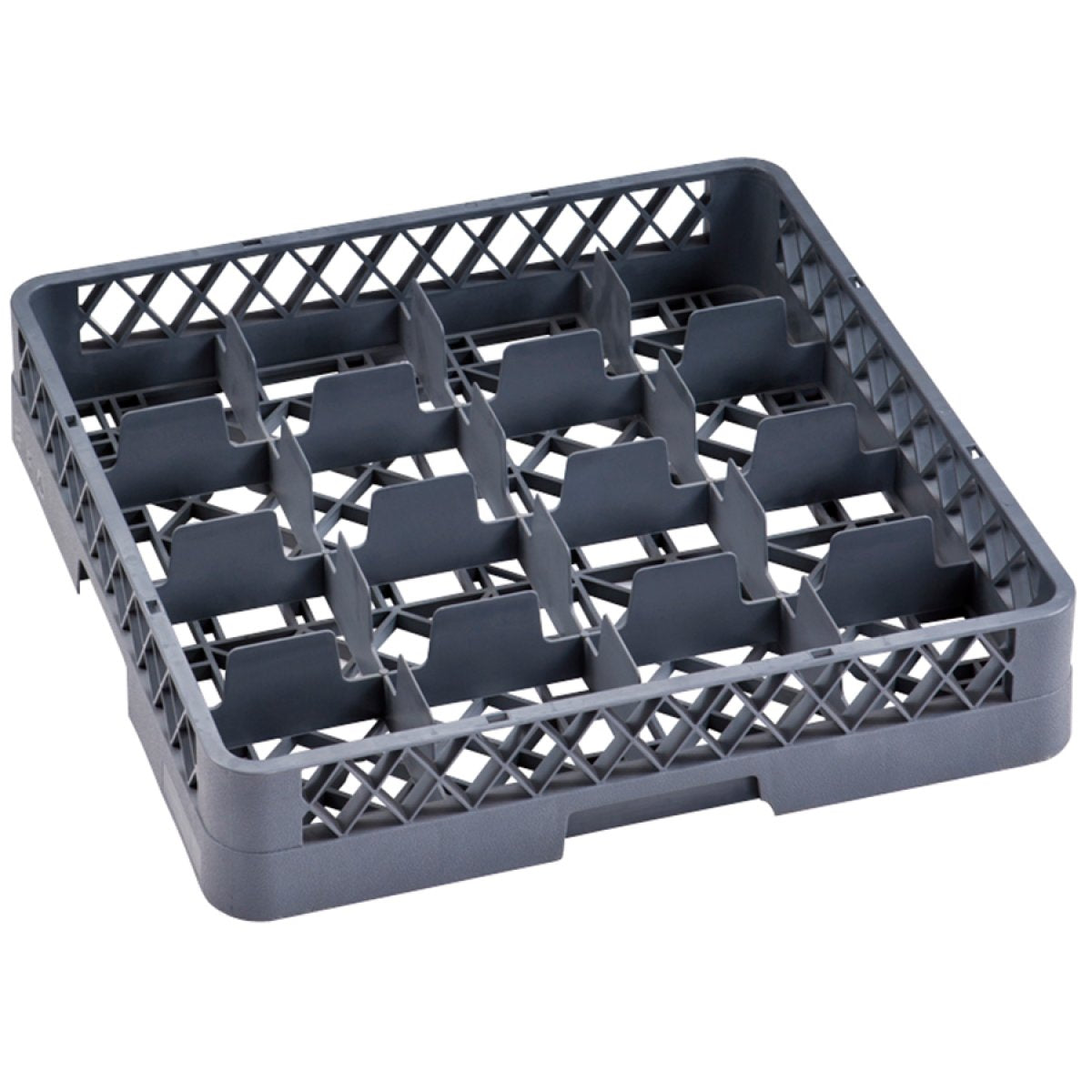 Commercial Cups/Glass rack 16 compartments 500x500x100mm | WH060B16 ...
