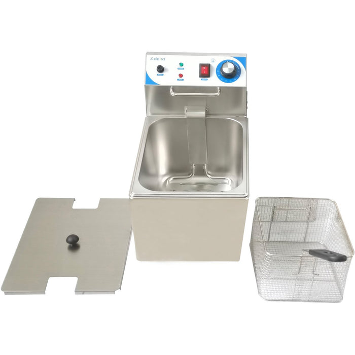 Commercial Deep Fat Fryer 8 litres 2.5kW Countertop |  WH101A