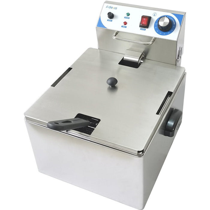 Commercial Deep Fat Fryer 12 litres 3kW Countertop |  WH161A