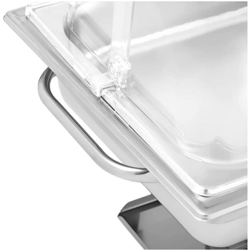 Roll top Chafer GN1/1 Stainless steel Plastic top 9 litres |  WH633A2 Makfry