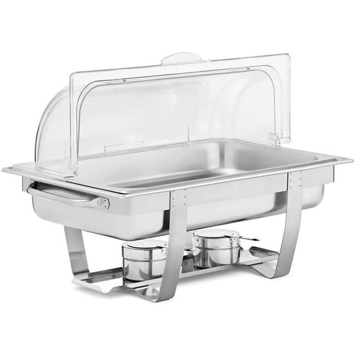 Roll top Chafer GN1/1 Stainless steel Plastic top 9 litres |  WH633A2 Makfry