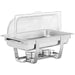Roll top Chafer GN1/1 Stainless steel Plastic top 9 litres |  WH633A2 Makfry