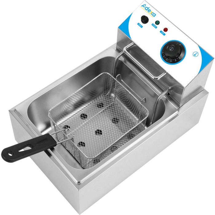 Commercial Fryer Single Electric 10 litre 2.5kW Countertop |  WHCDFS Makfry