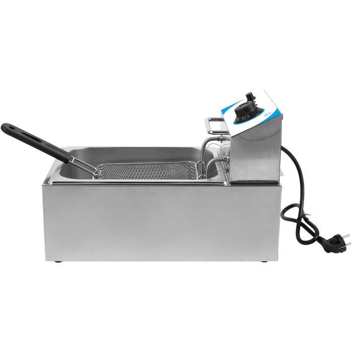 B GRADE Commercial Fryer Single Electric 10 litre 2.5kW Countertop |  WHCDFS B GRADE